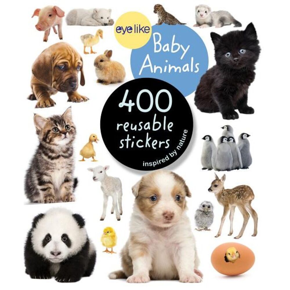 Eyelike Stickers: Baby Animals -- Workman Publishing